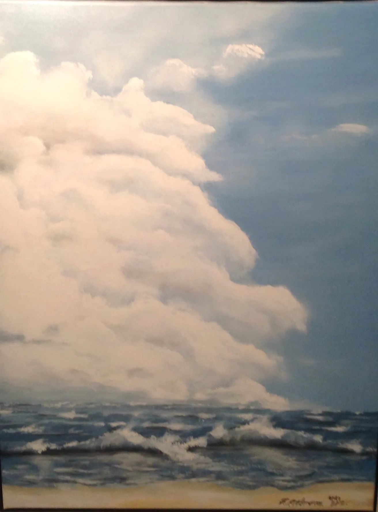 Maleri nr 10 60 cm X 80 cm